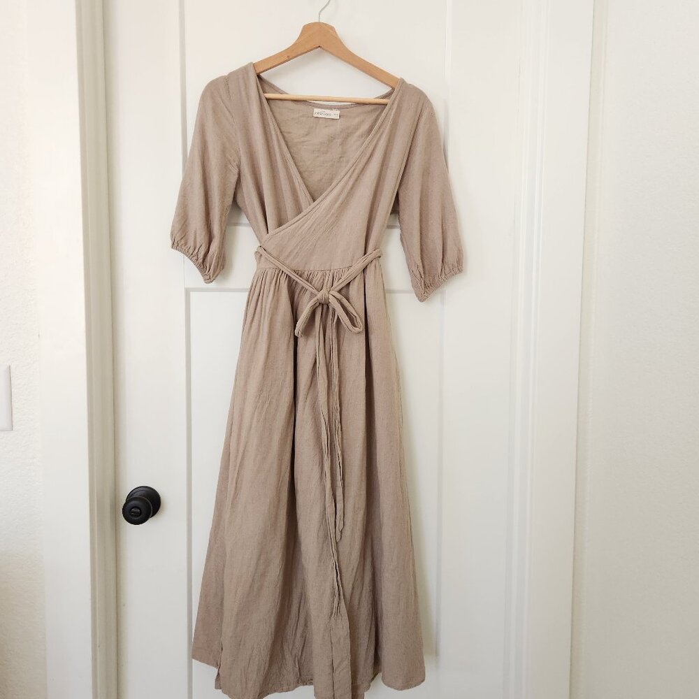 Little Cottonwood Astrid wrap dress size M